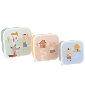 3 Lancheiras The Three Little Pigs